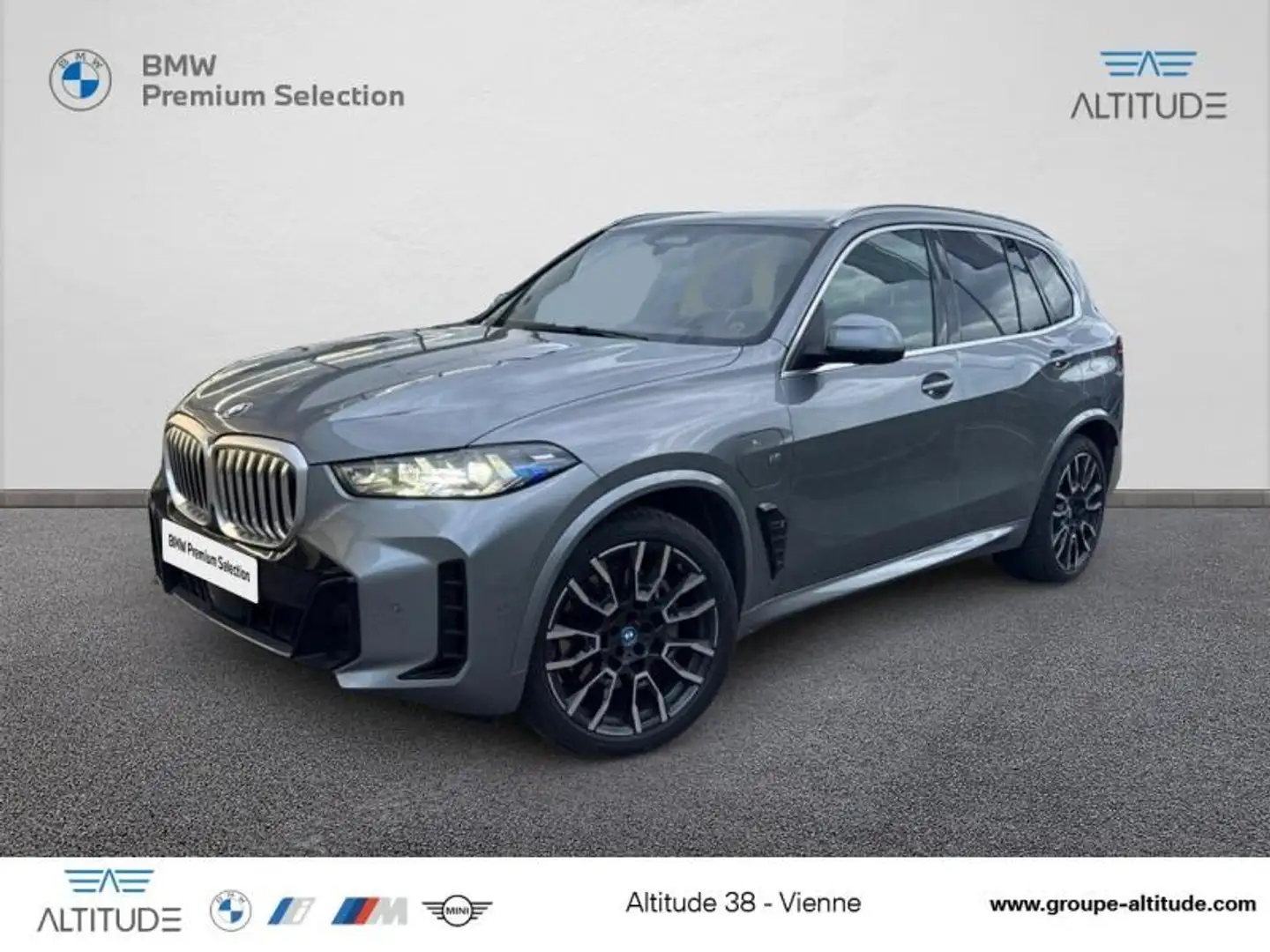 BMW X5 xDrive50e 489ch M Sport Gris - 1