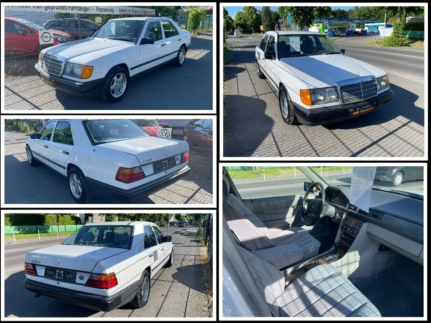 Mercedes-Benz 230 E W124 "Automatik" aus 3. Hd. TÜV 06/2026! Beyaz - 1