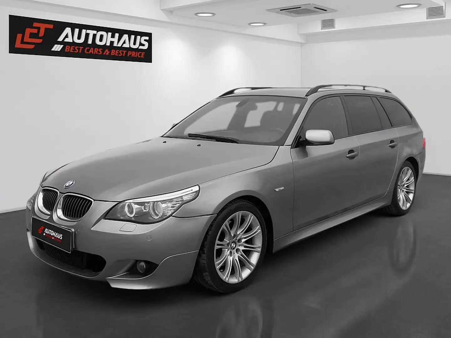 BMW 525 d Touring |M-PAKET|SERVICE NEU|PICKERL NEU| Gris - 1