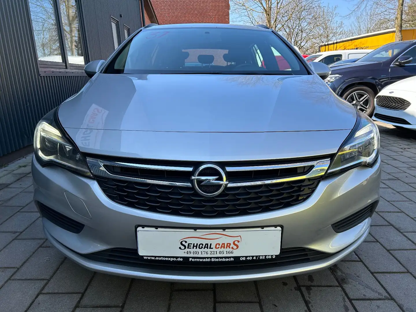 Opel Astra K Sports Tourer 1,6 CDTI Edition*Navi* Zilver - 2