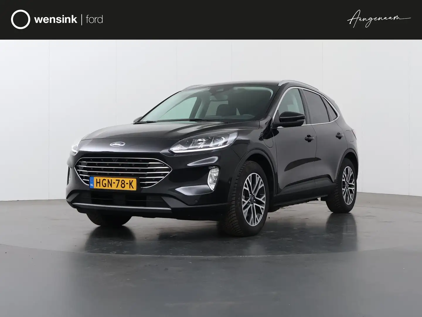 Ford Kuga 2.5 PHEV Titanium | Elekt. Trekhaak | Cruise Contr Zwart - 1