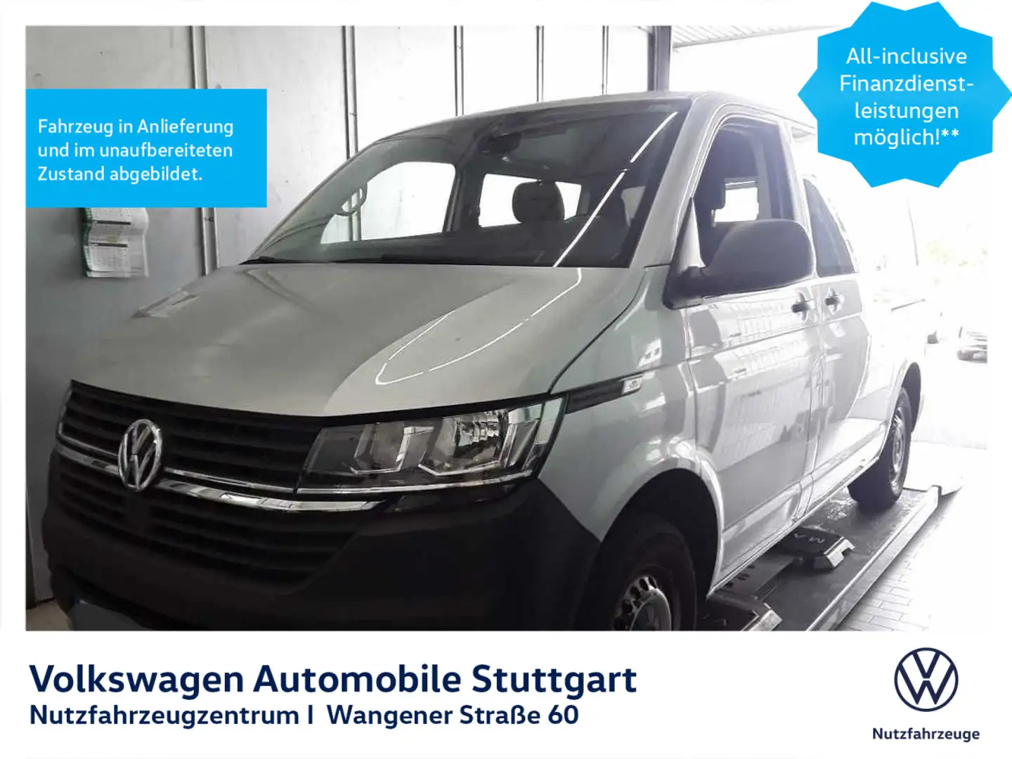 Volkswagen T6.1 Kombi DSG 2.0 TDI Euro 6d Temp- 5 Sitzer Plateado - 1