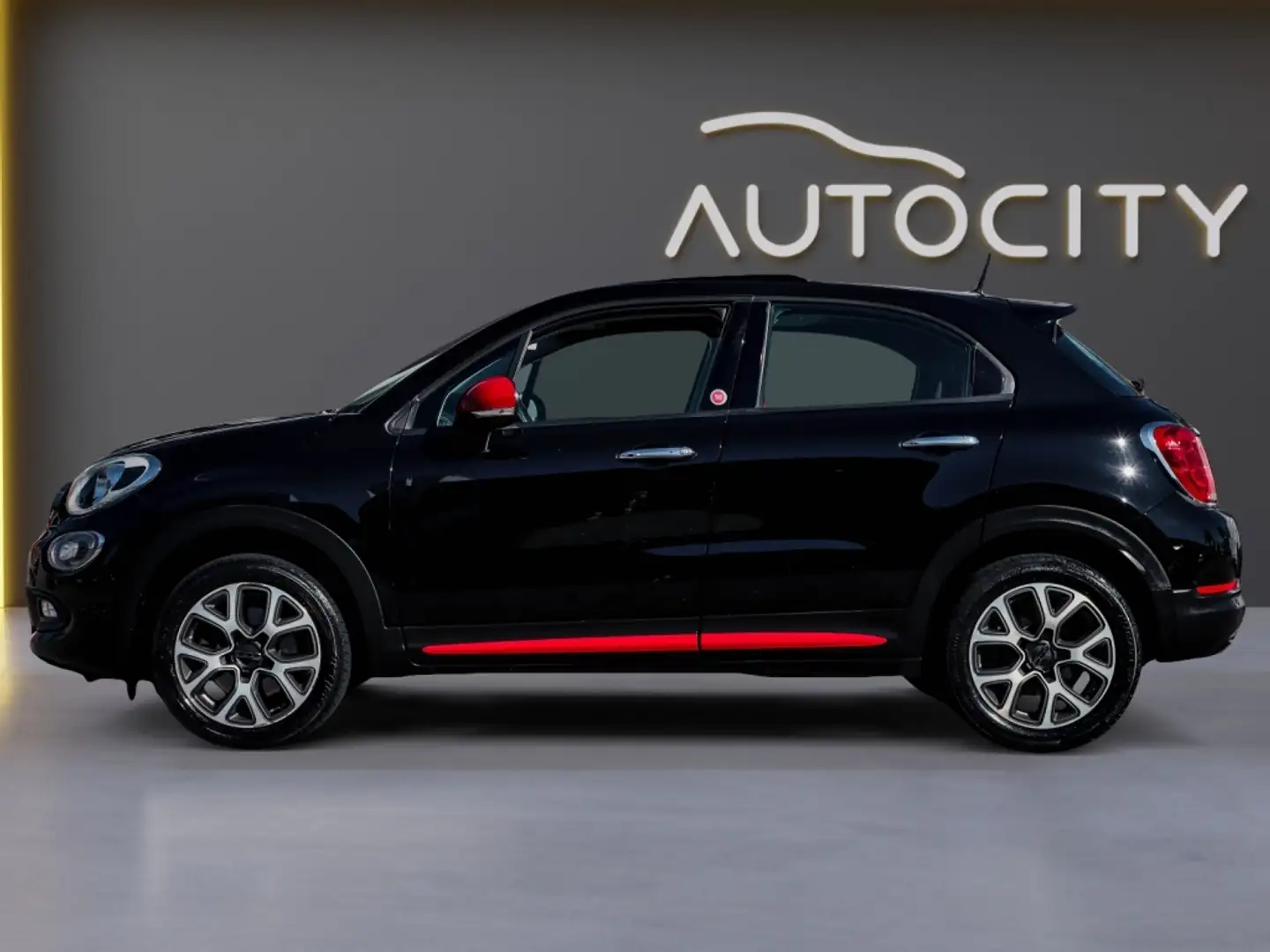 Fiat 500X 1.6 PopStar Pano l Camera l Keyless Zwart - 2