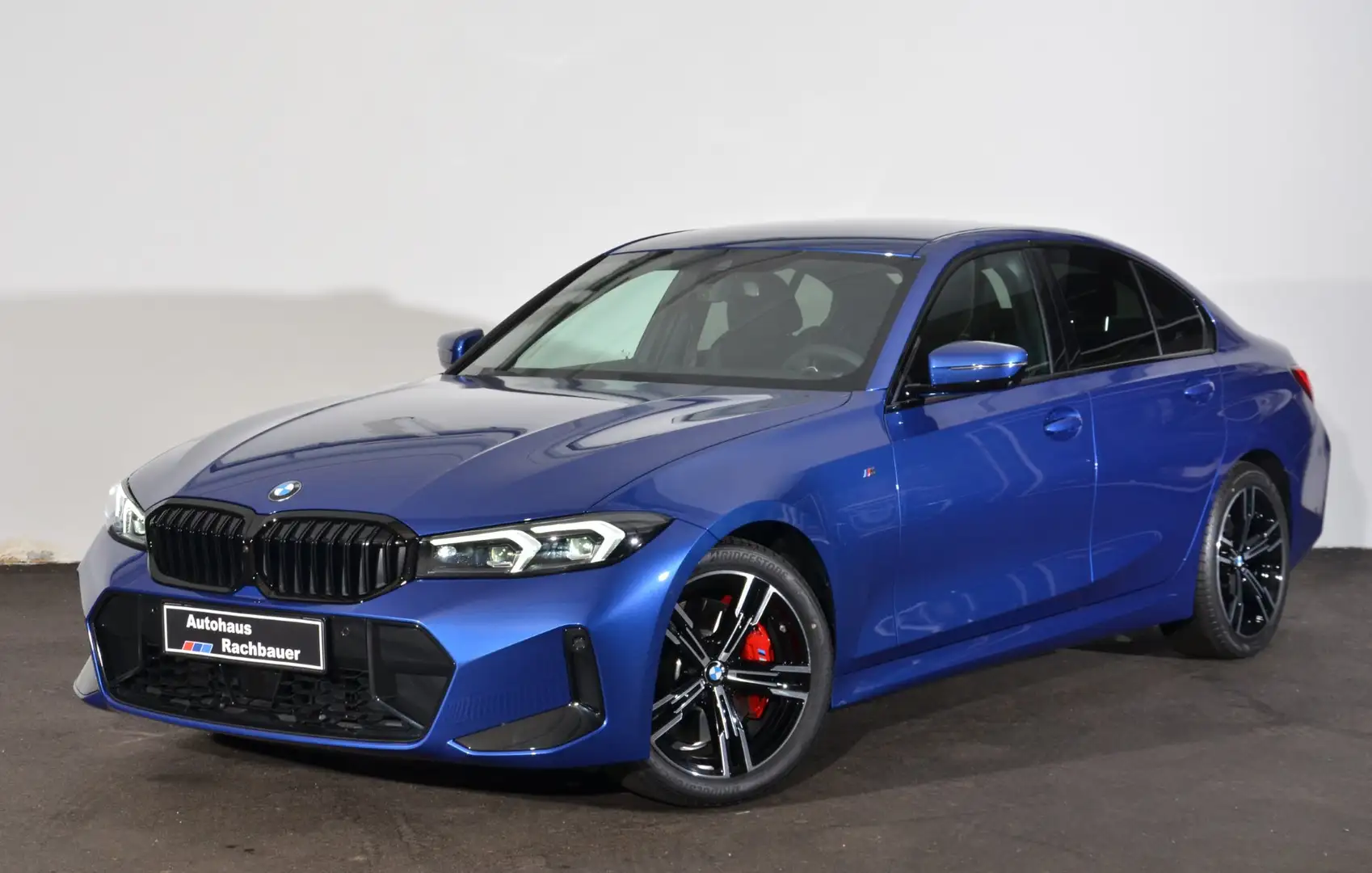BMW 318 318d Azul - 1