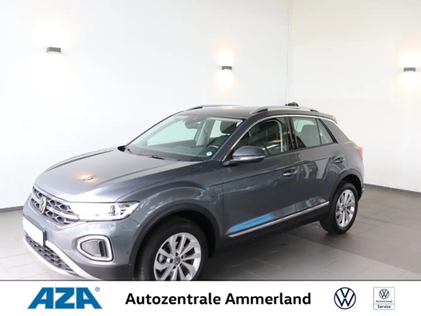 Volkswagen T-Roc Style 1.5 TSI*DSG*Multil*AppConn*SIH*EPH*ACC*Elek Grau - 1