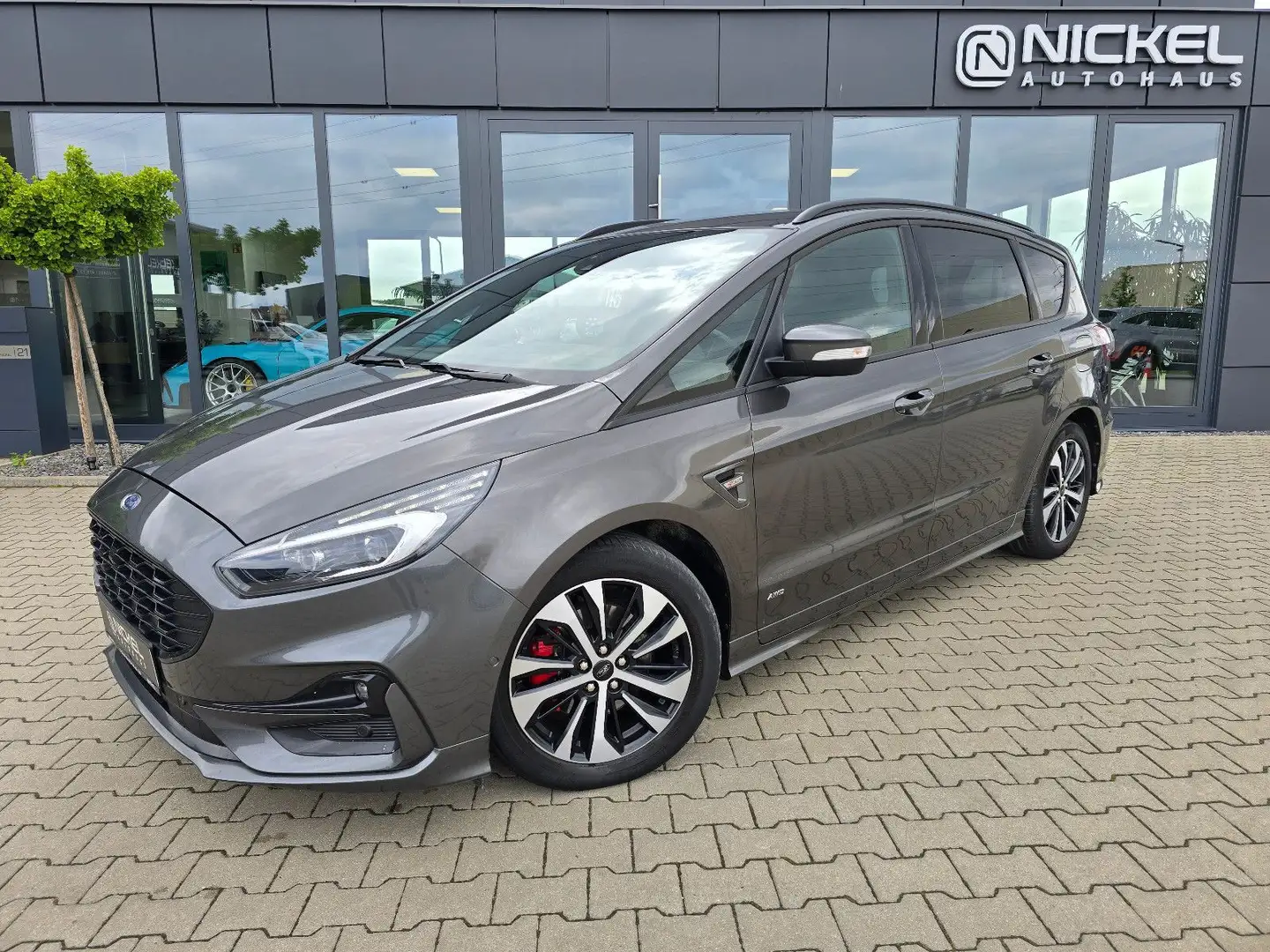 Ford S-Max ST-Line AWD*Ahk*Kamera*E-Klappe*STHZG* Grau - 1
