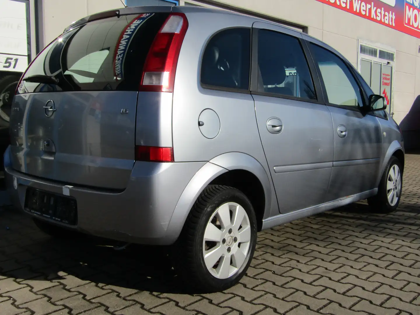 Opel Meriva 1.6 16V Edition, 2 Hand, Allwetterreifen, Silber - 2