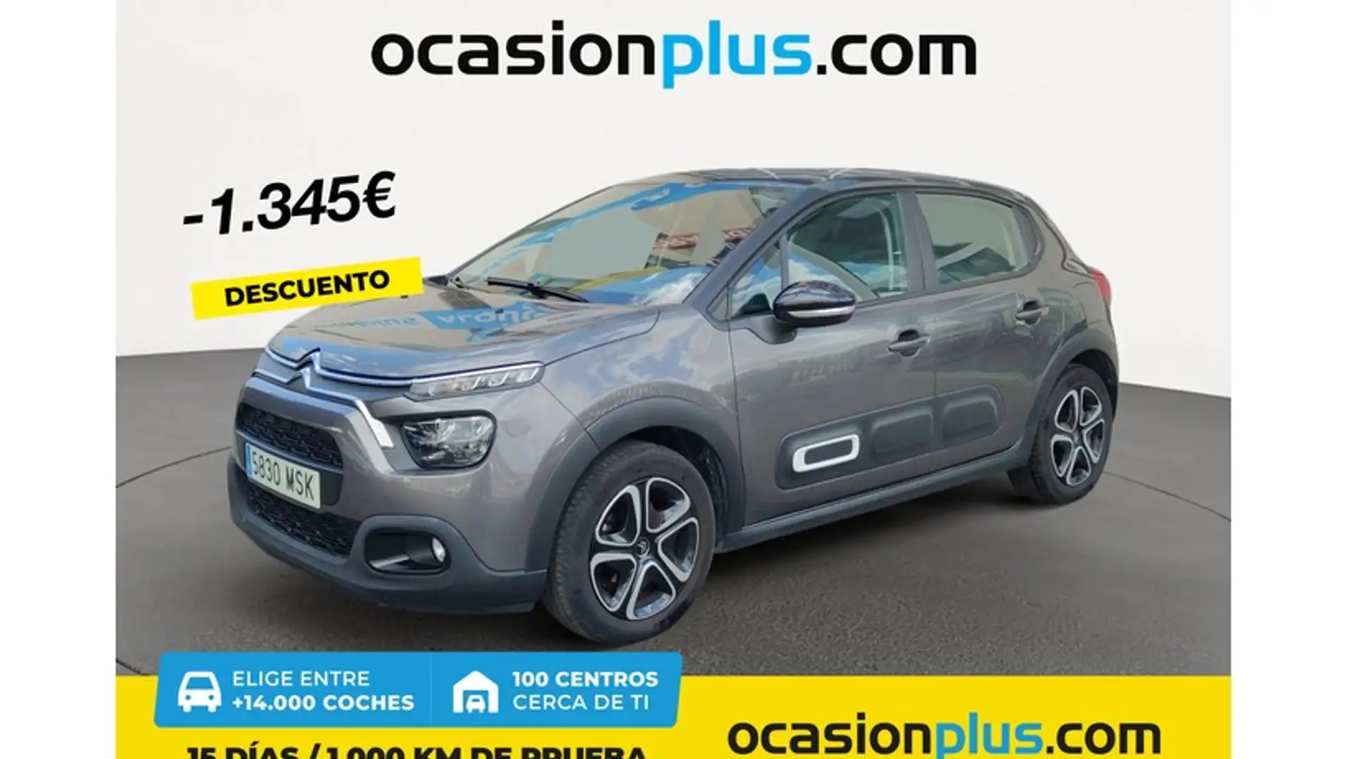 Citroen C3 1.5BlueHDi S&S Plus 100 Grigio - 1