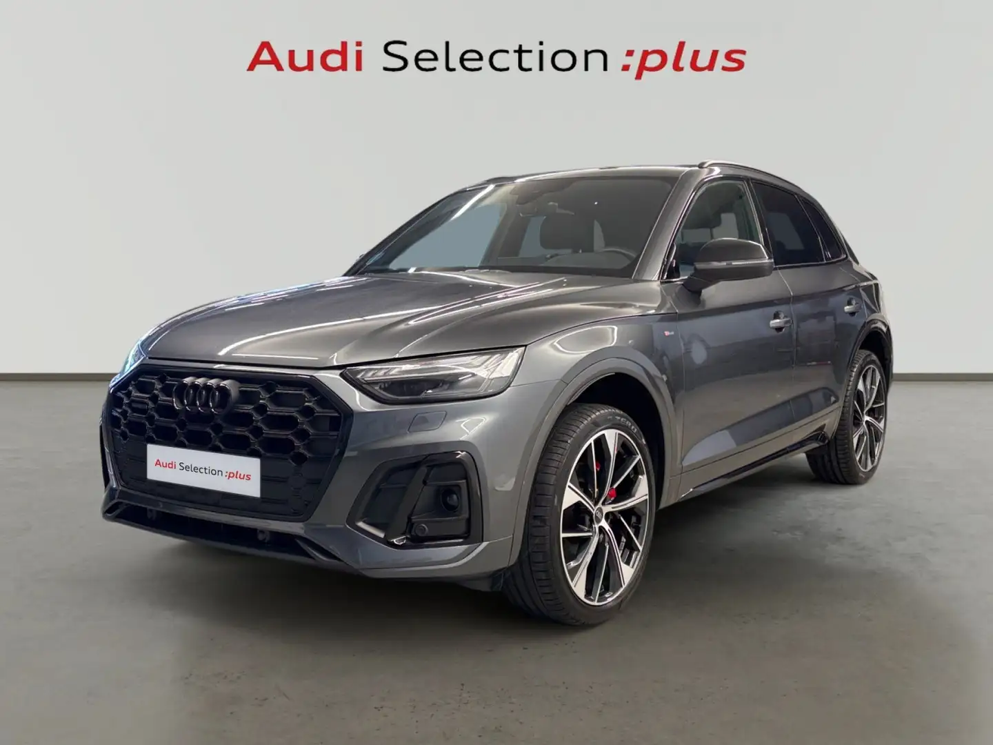 Audi Q5 40 TDI quattro-ultra Black line S tronic 150kW Gris - 1