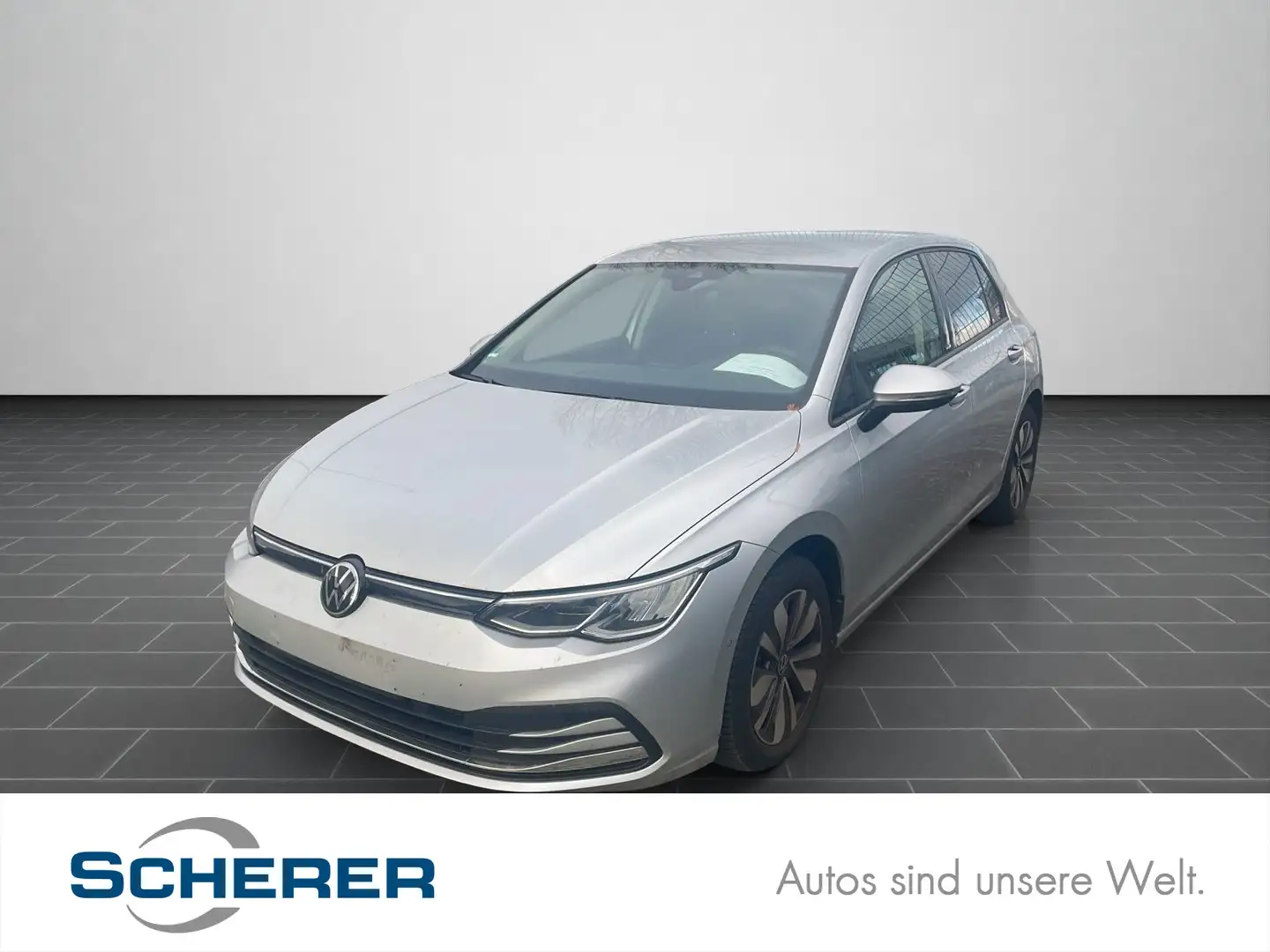 Volkswagen Golf VIII 1,0 TSI DSG IQ DRIVE Paket/LED/NAVI/Si Silber - 1