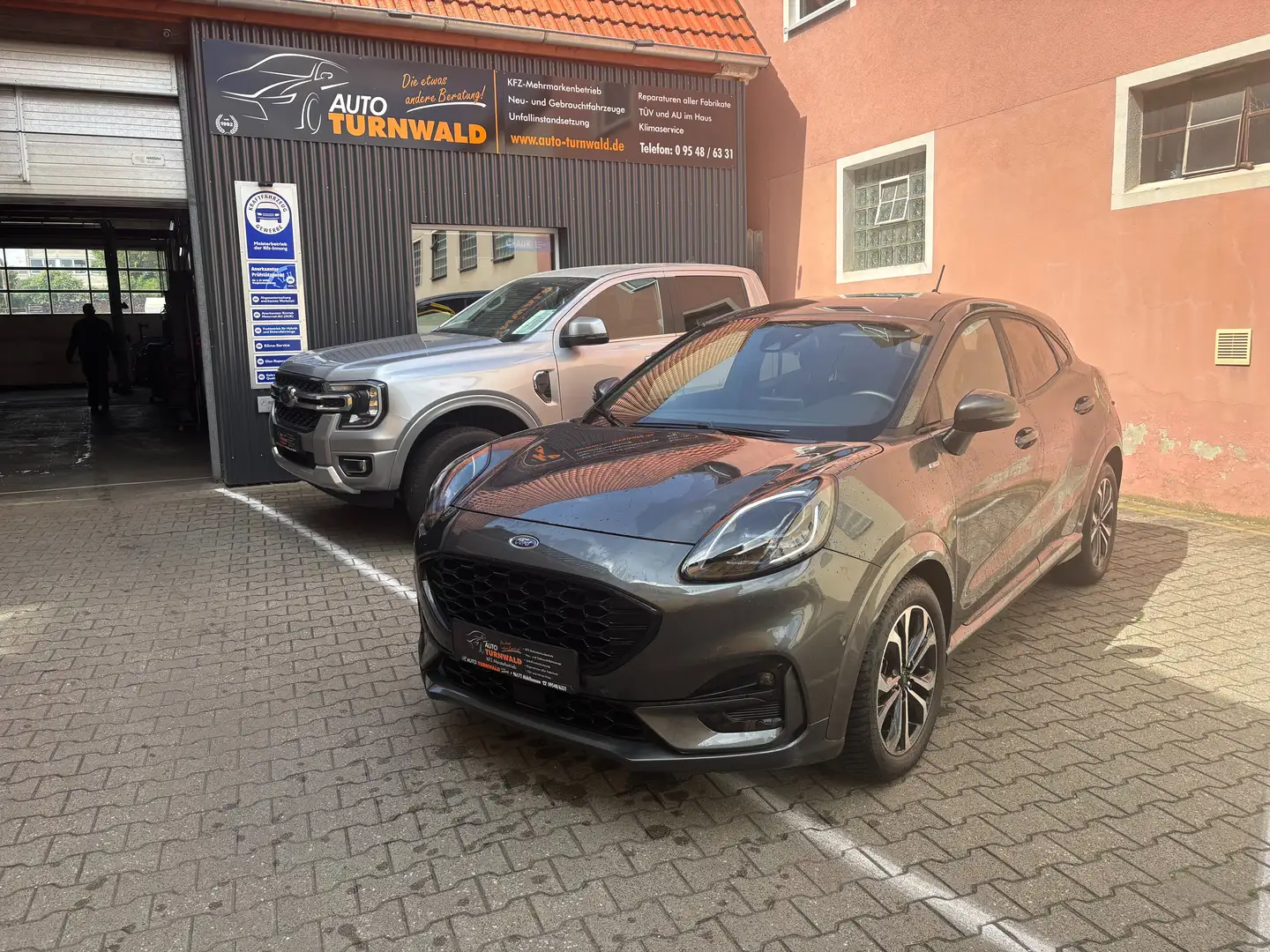 Ford Puma 1.0 EcoBoost ST-LINE Gris - 1