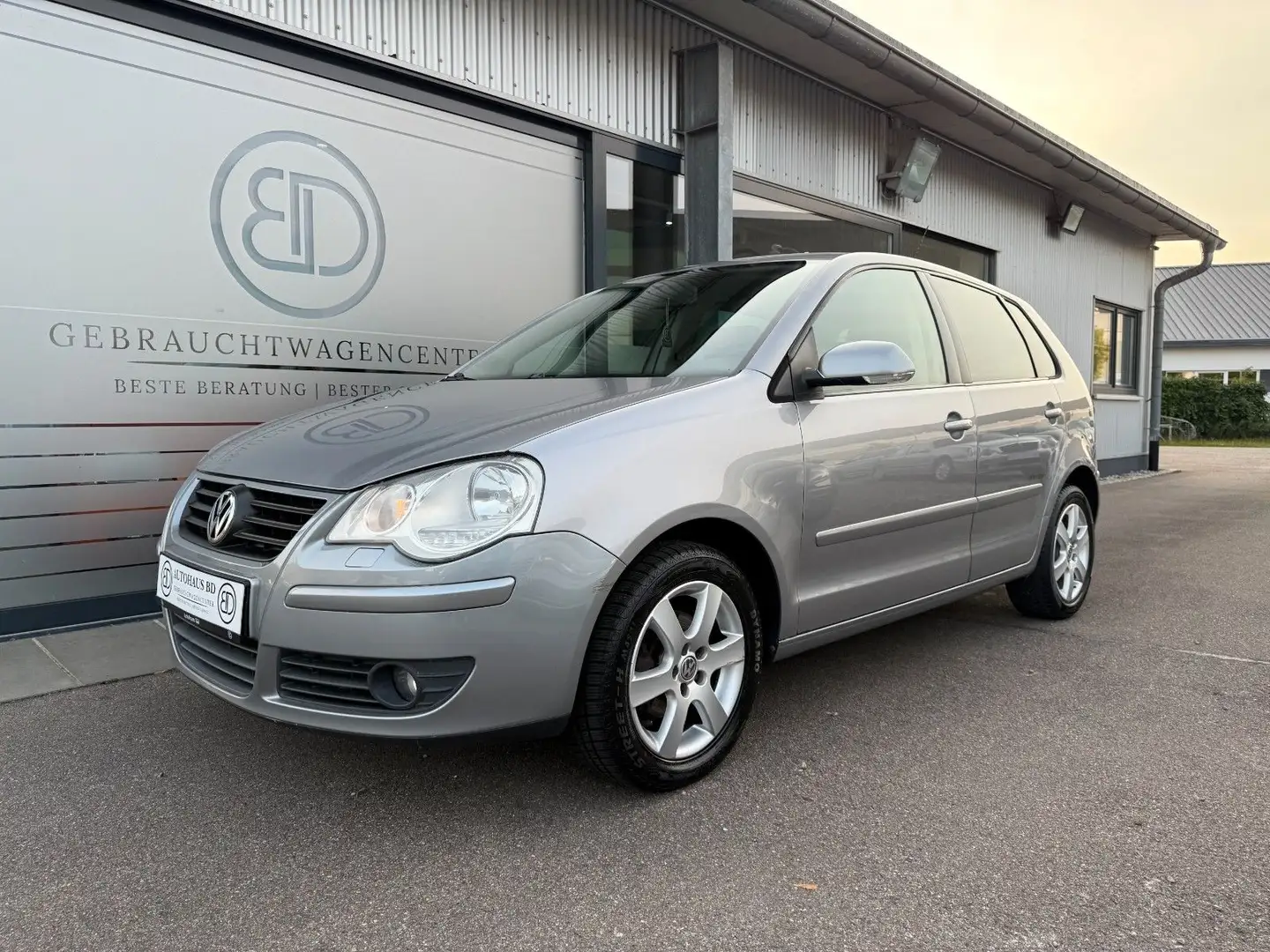 Volkswagen Polo IV United*Euro 4*Klima*2 Hand*ELFH*LM* Silber - 1