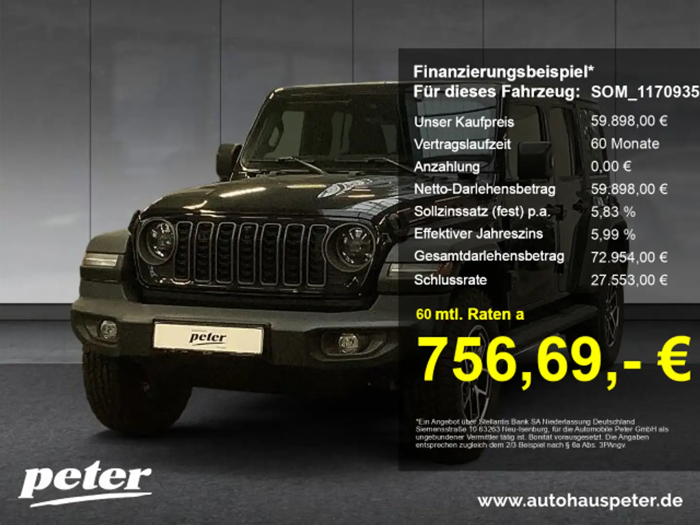 Jeep Wrangler WRANGLER ICE MY24 Rubicon 2.0l T-GDI 272 PS 4x4 Černá - 1