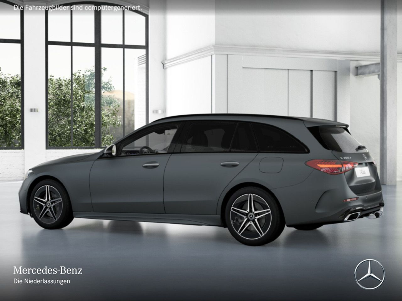 Mercedes-Benz C 300 e T AMG+NIGHT+PANO+360+AHK+SITZKLIMA+KEYLESS — photo 15