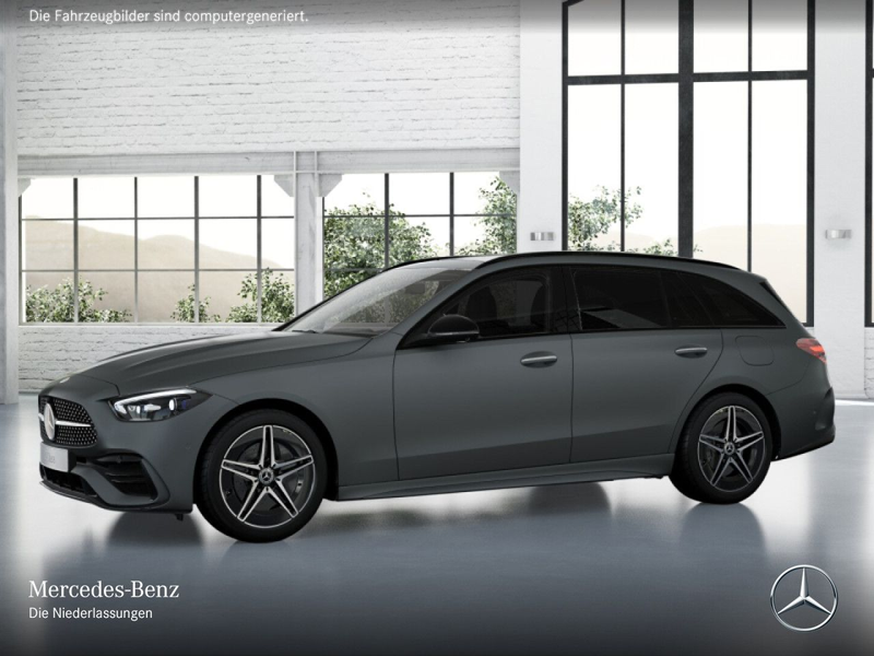 Mercedes-Benz C 300 e T AMG+NIGHT+PANO+360+AHK+SITZKLIMA+KEYLESS — photo 3