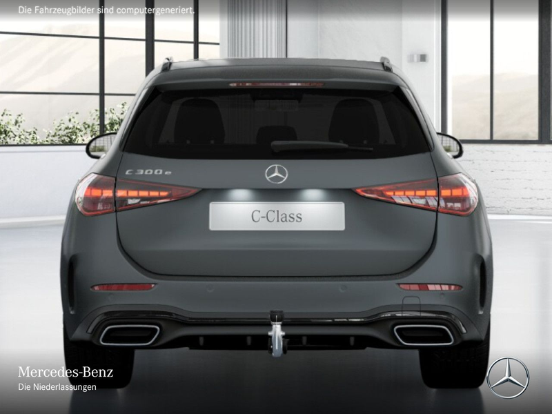 Mercedes-Benz C 300 e T AMG+NIGHT+PANO+360+AHK+SITZKLIMA+KEYLESS — photo 9