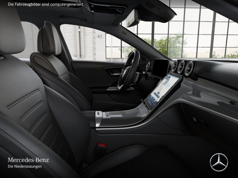 Mercedes-Benz C 300 e T AMG+NIGHT+PANO+360+AHK+SITZKLIMA+KEYLESS — photo 12