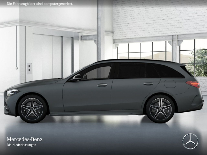 Mercedes-Benz C 300 e T AMG+NIGHT+PANO+360+AHK+SITZKLIMA+KEYLESS — photo 6