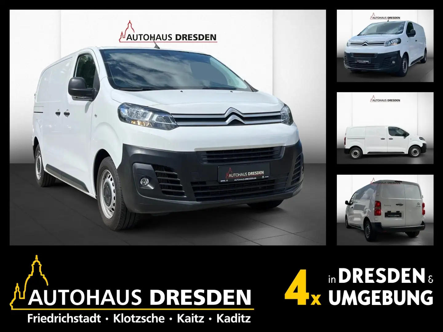Citroen Jumpy Kasten 2.0 BlueHDi 180 FAP -L2H1 DAB , PDC Weiß - 1