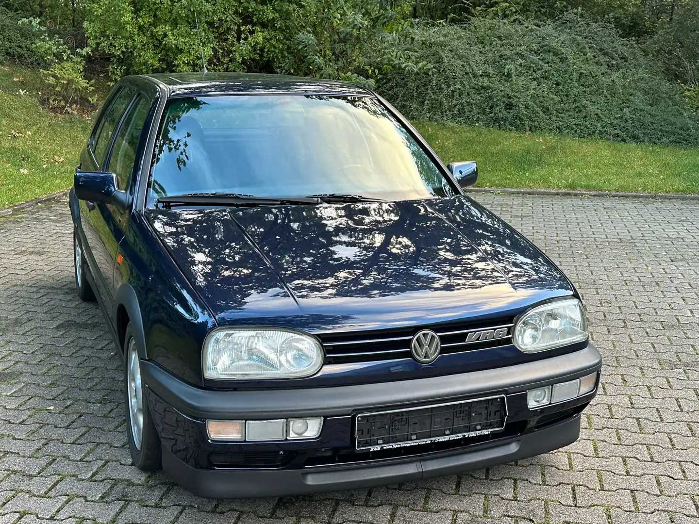 Volkswagen Golf 2.8 VR6 Синій - 1