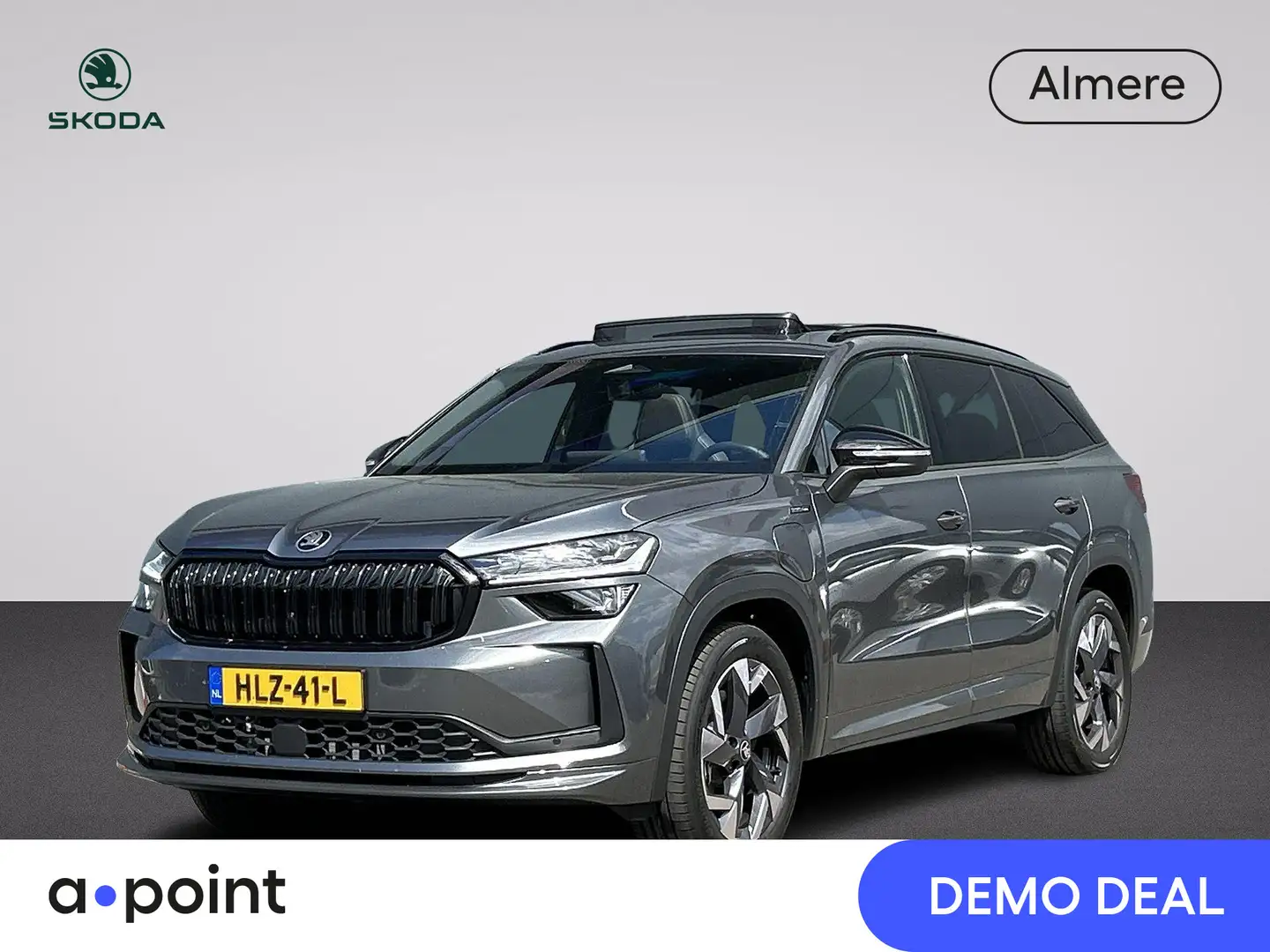 Skoda Kodiaq 1.5 TSI PHEV Sportline Business 204pk | Panoramada Gris - 1