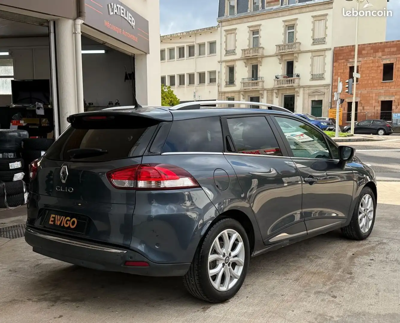 Renault Clio iv (2) estate 1.2 tce 120 energy intens edc %2B camera regulateur park assist Bleu - 2