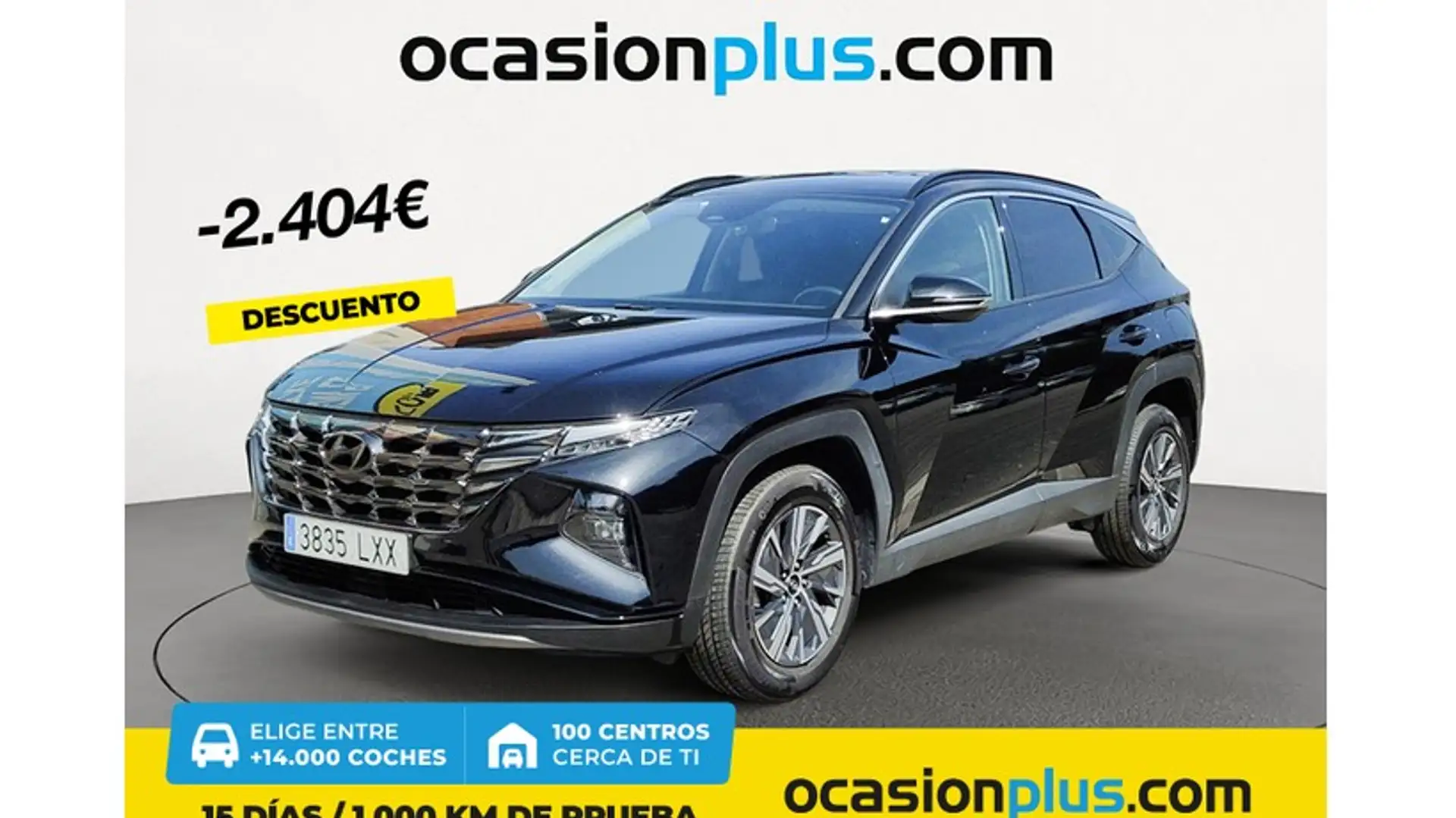 Hyundai TUCSON 1.6 TGDI HEV Maxx AT Zwart - 1