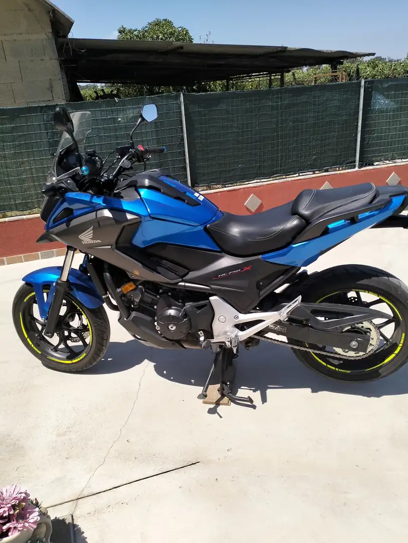 Honda NC 750 nc750x abs Modrá - 2