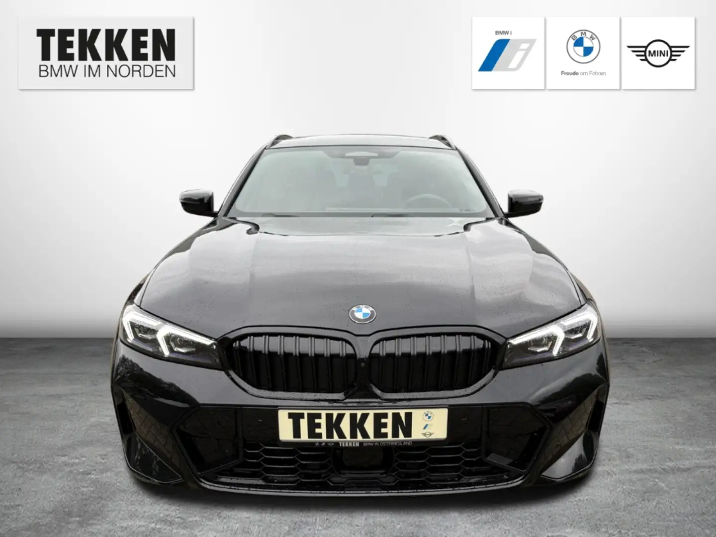 BMW 330 d xDrive Touring M-Sport/AHK/ACC/Pano.dach Schwarz - 2