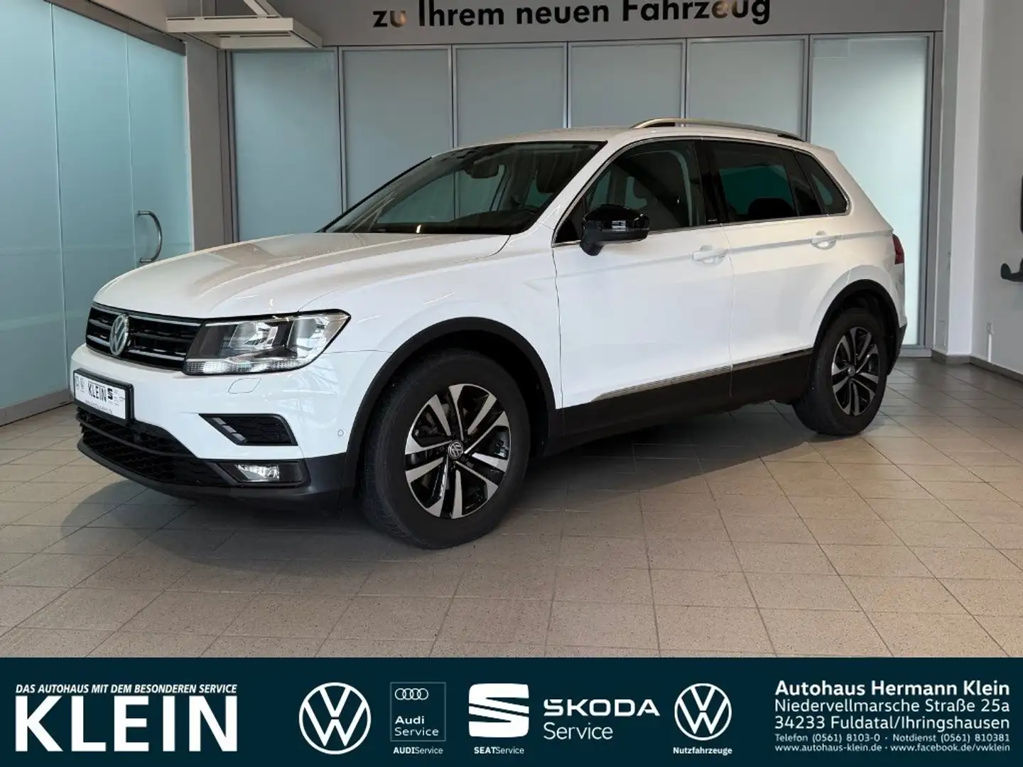 Volkswagen Tiguan IQ-Drive 1,5 TSI Elektr. Heckklappe, AHK, ACC Weiß - 1