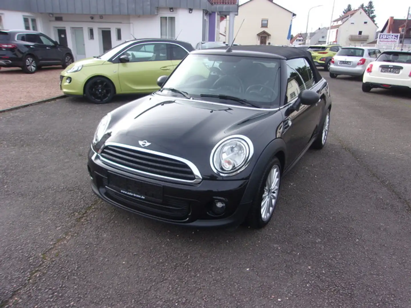 MINI One Cabrio Leder Klima SHZ ALU PDC Schwarz - 1