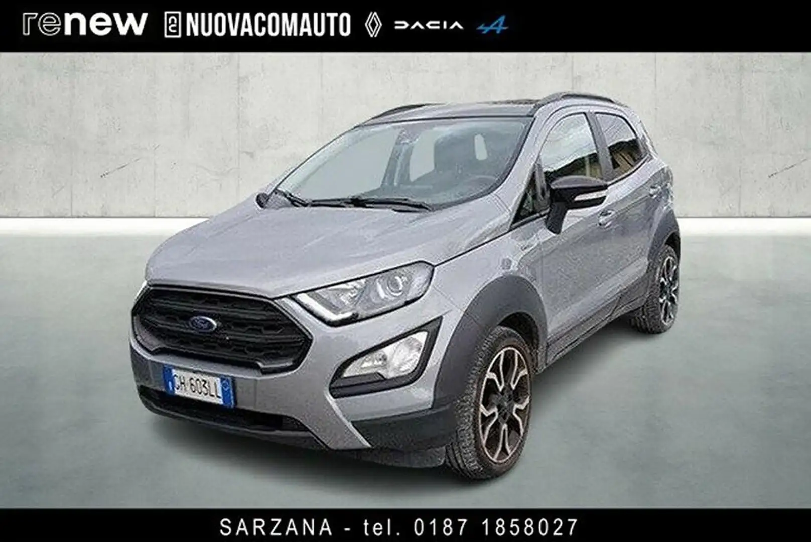 Ford EcoSport 1.0 ecoboost Active s&s 125cv Blu/Azzurro - 1