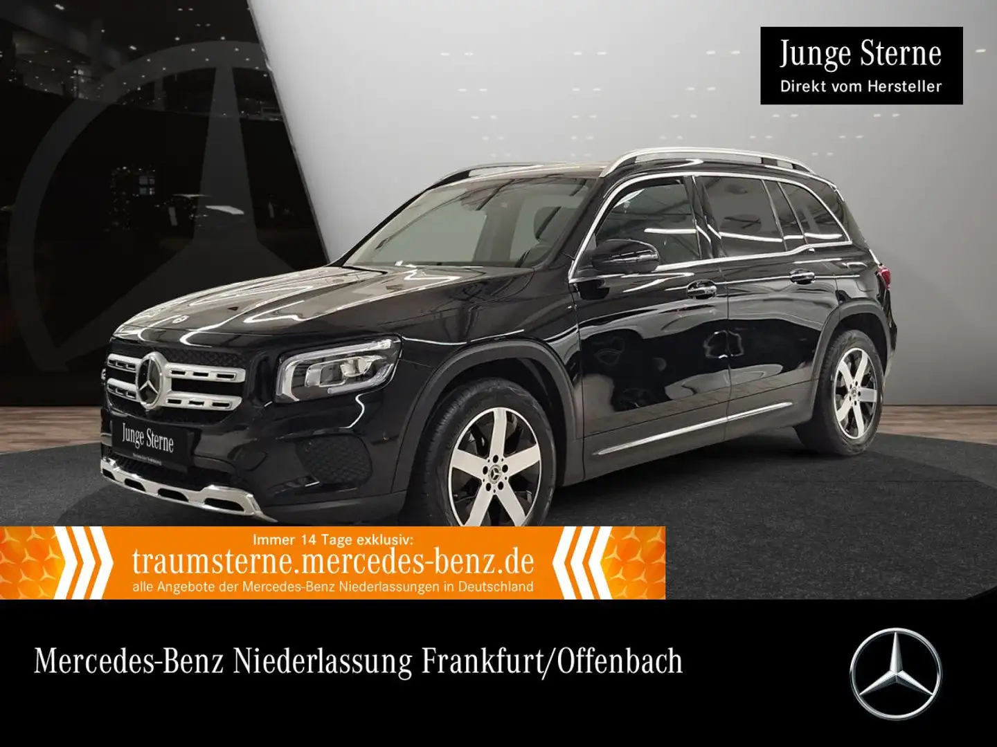 Mercedes-Benz GLB 200 d PROGRESSIVE+PANO+360°+LED+KEYLESS+8G Schwarz - 1