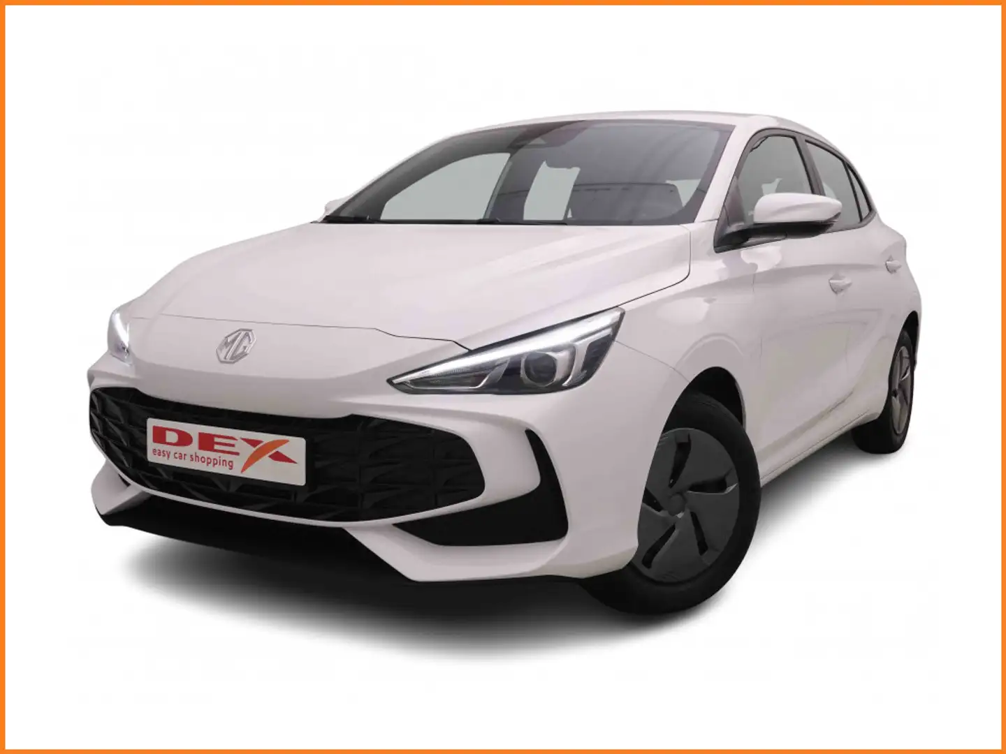 MG MG3 1.5i 116 Standard Plus + GPS + Virtual + Cam + Carplay Blanc - 1