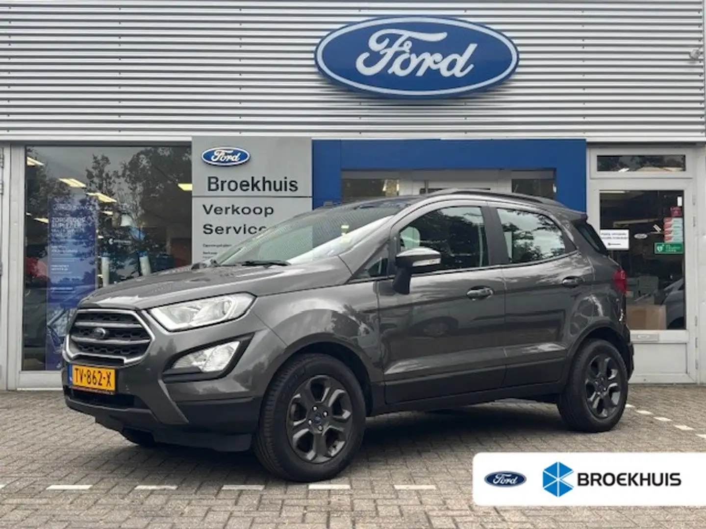 Ford EcoSport 1.0EB Trend Ultimate | NL-AUTO! | 1E EIGENAAR! | C Gris - 1