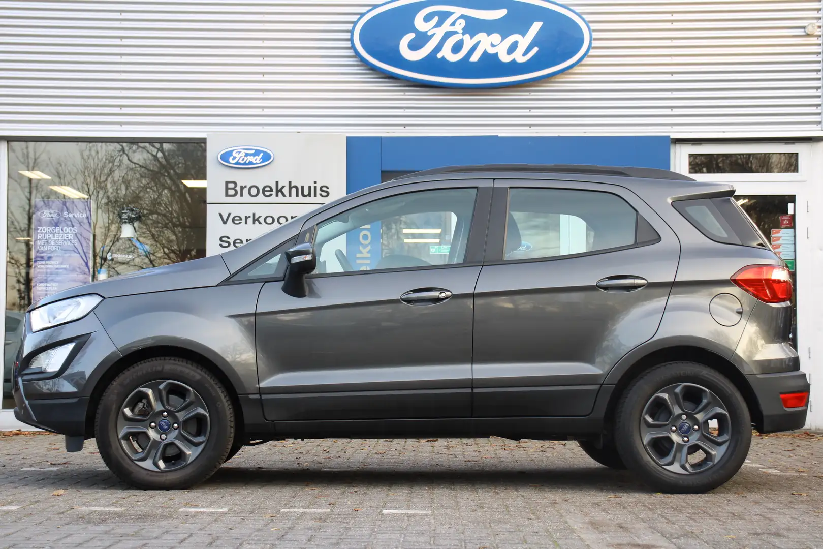 Ford EcoSport 1.0EB Trend Ultimate | NL-AUTO! | 1E EIGENAAR! | C Grau - 2