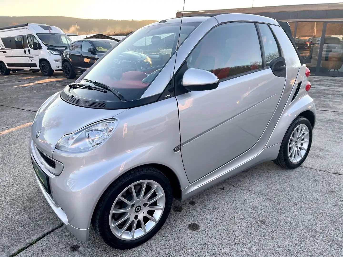 smart forTwo fortwo cabrio Automatik Klima Tüv neu Silber - 1