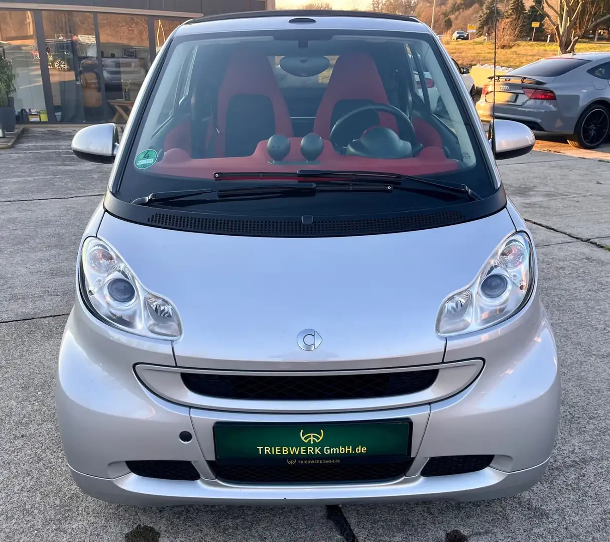 smart forTwo fortwo cabrio Automatik Klima Tüv neu Silber - 2