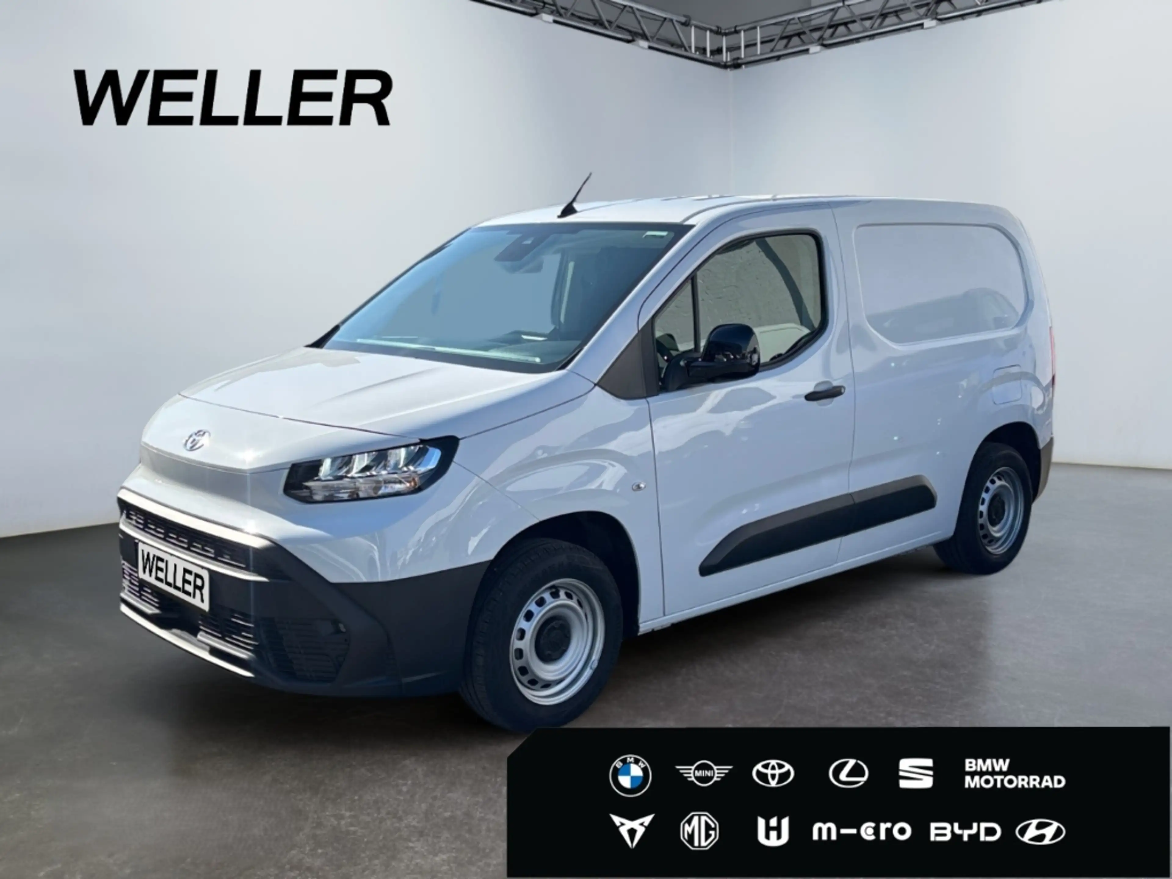 Toyota Proace City 1,2 l P, 110 PS 6MT 4 Türen, 3 Sitze M