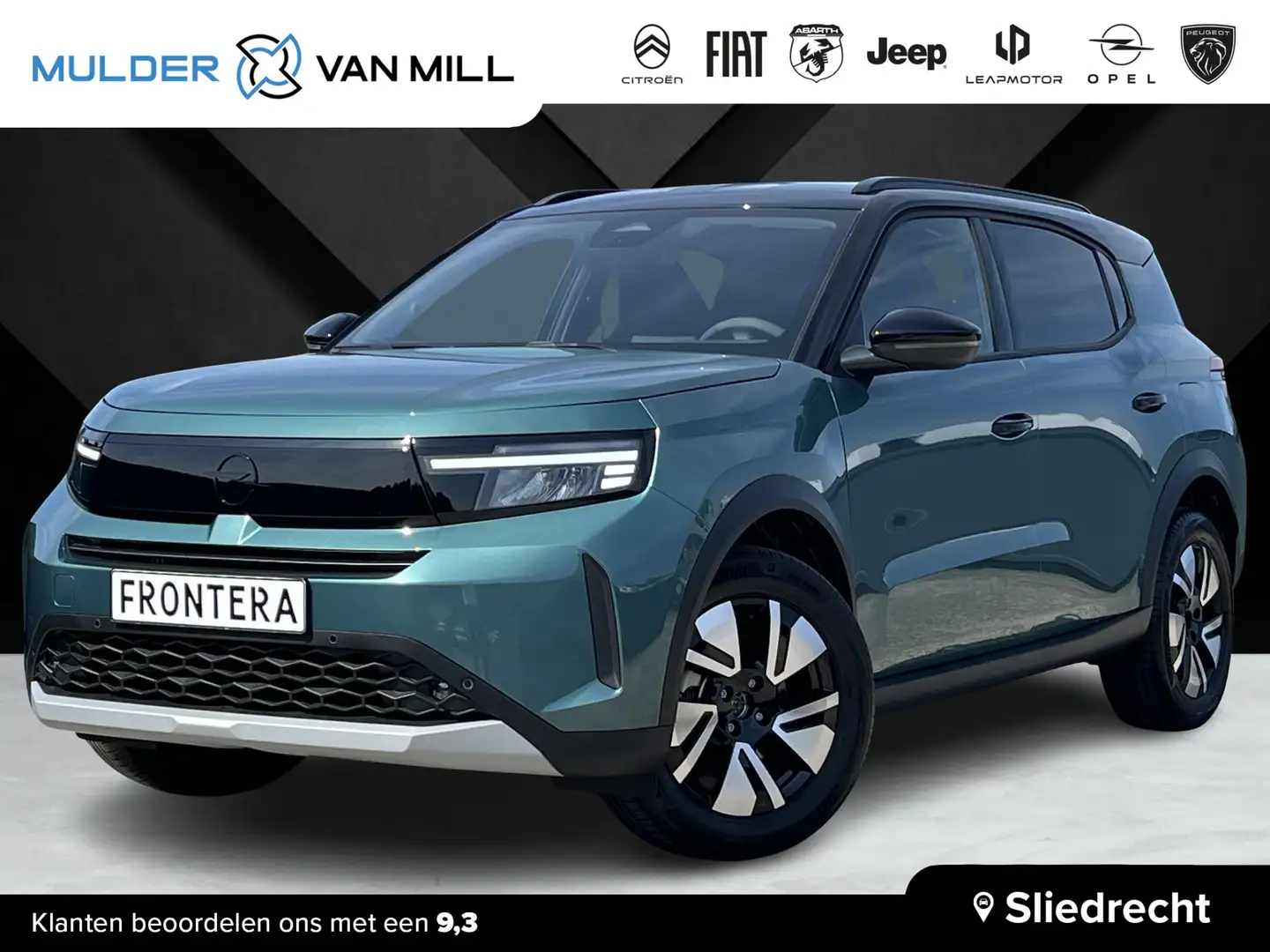 Opel Frontera 1.2 Hybrid 110pk e-DTC6 GS | UIT VOORRAAD LEVERBAA Groen - 1