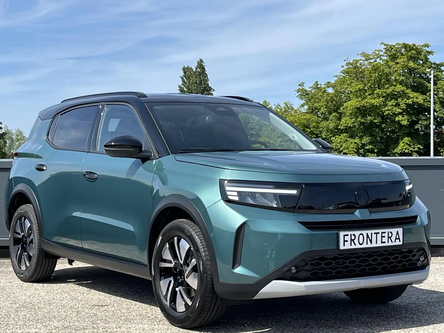 Opel Frontera 1.2 Hybrid 110pk e-DTC6 GS | UIT VOORRAAD LEVERBAA Groen - 2