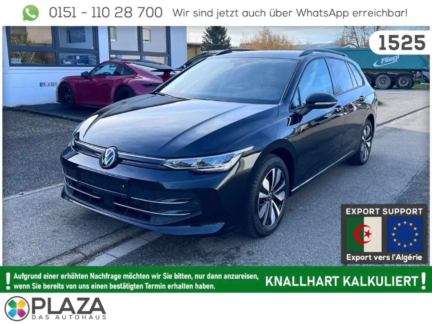 Volkswagen Golf 8.5 Var. 1.5eTSI DSG GOAL ACC NAVI LED RFK PDC SHZ Schwarz - 1
