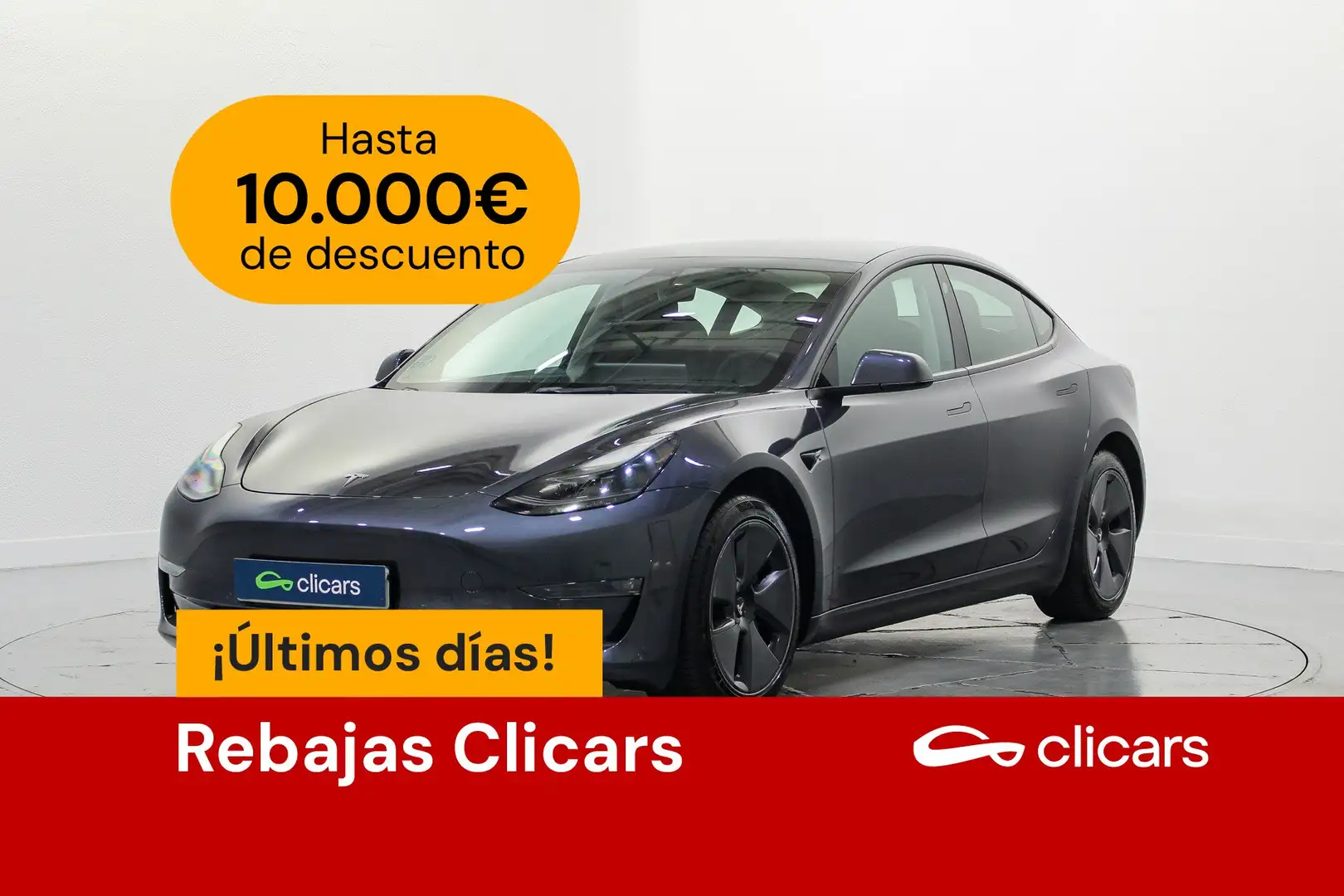 Tesla Model 3 Long-Range Dual Motor AWD Gris - 1