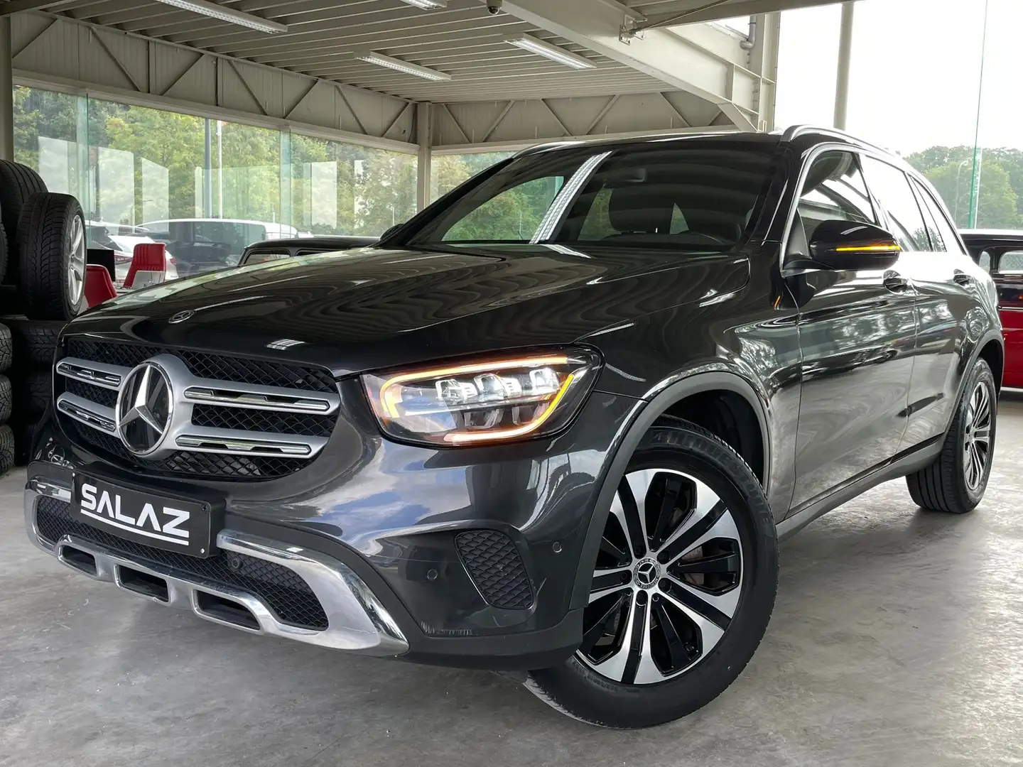 Mercedes-Benz GLC 200 Business Solution /BOITE AUTO/TVA / CUIR/GARANTIE Grijs - 2