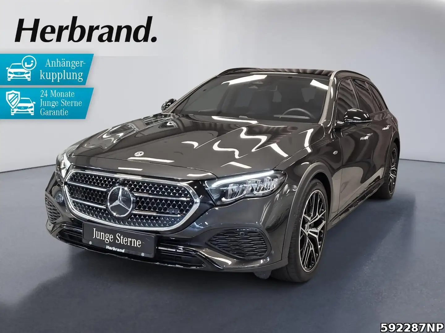 Mercedes-Benz E 300 4M T All Terrain  Keyless Pano 360° AHK Gris - 1