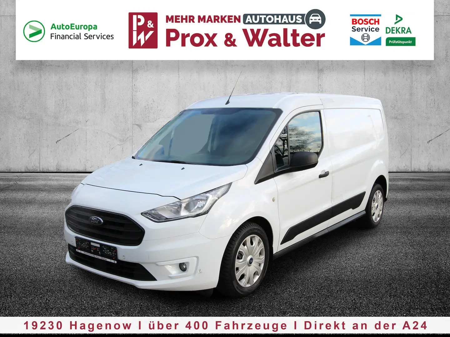 Ford Transit Connect 1.5 EcoBlue 230 L2 Trend 3-SITZ Weiß - 2