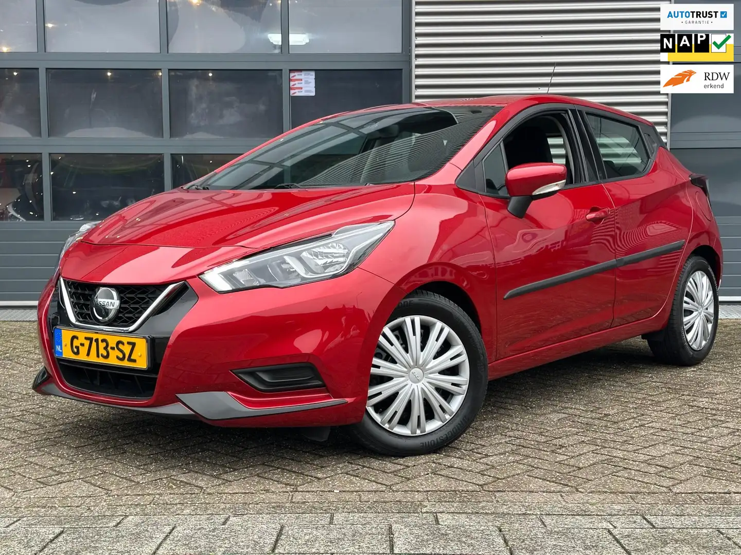 Nissan Micra 1.0 IG-T Acenta | CRUISECR | CarPlay | Automaat | Rot - 1