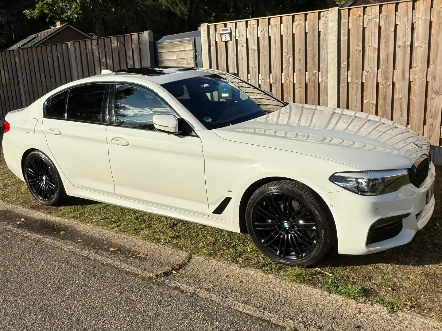 BMW 530 530e Aut. M sport Wit - 1