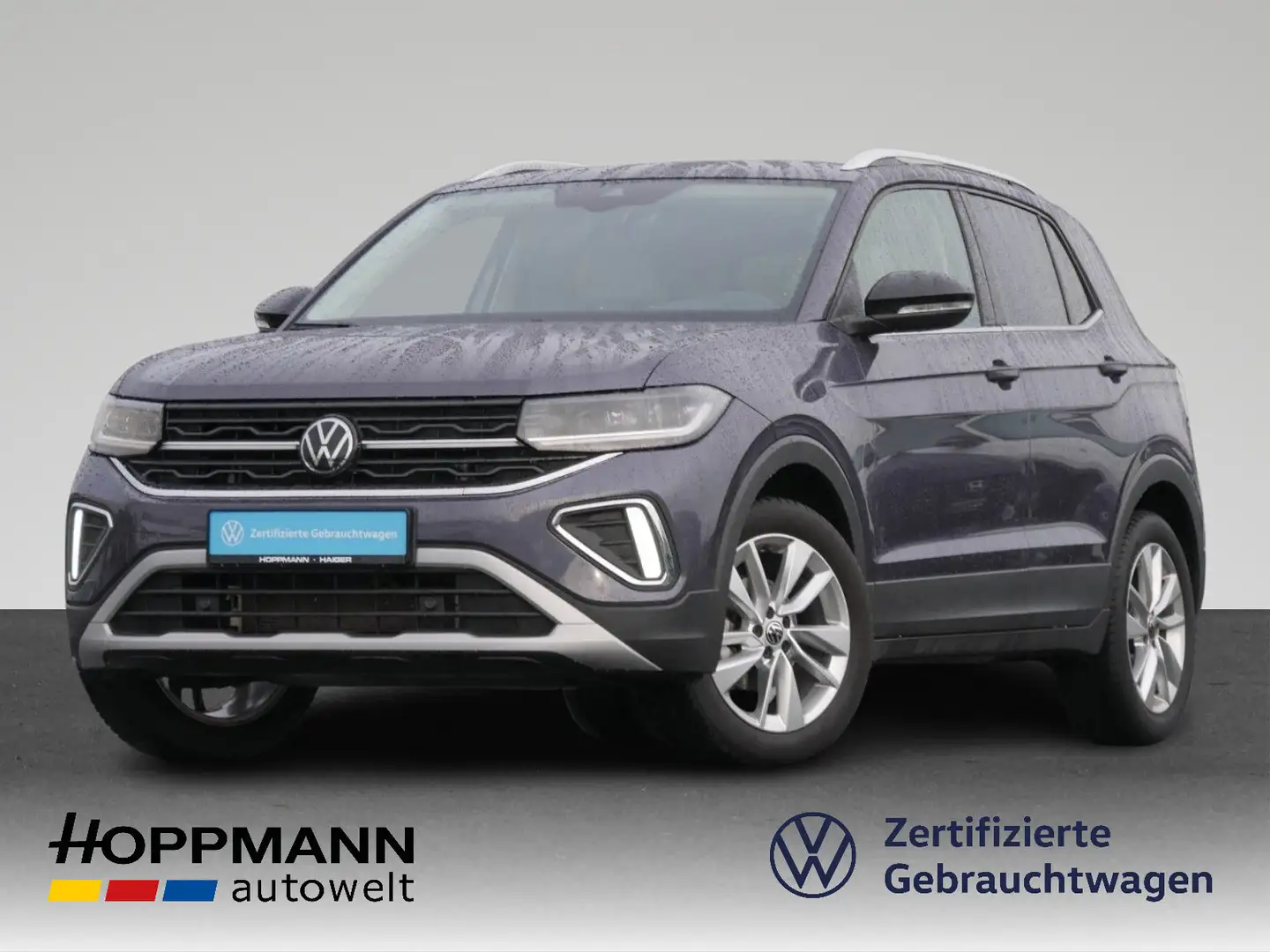 Volkswagen T-Cross Style 1.0 TSI 85kW 7-Gang DSG 4 Türen Grau - 1