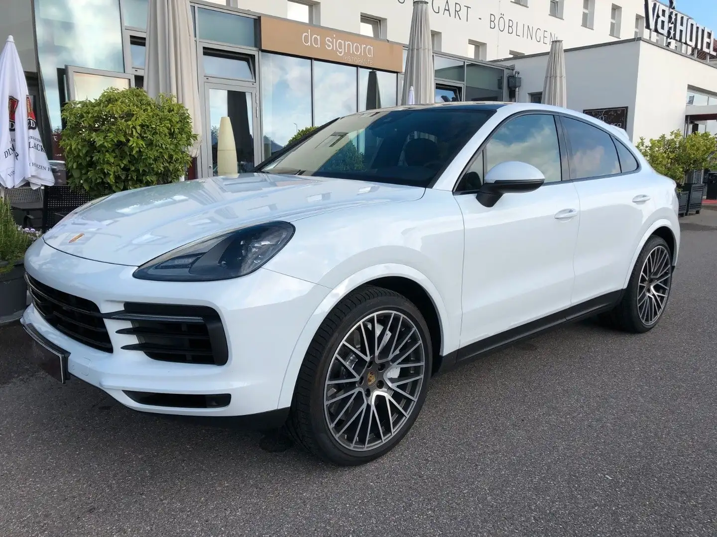 Porsche Cayenne Coupe S PANO*ACC*22" RS*Perf-Abgas*HUD Blanc - 1